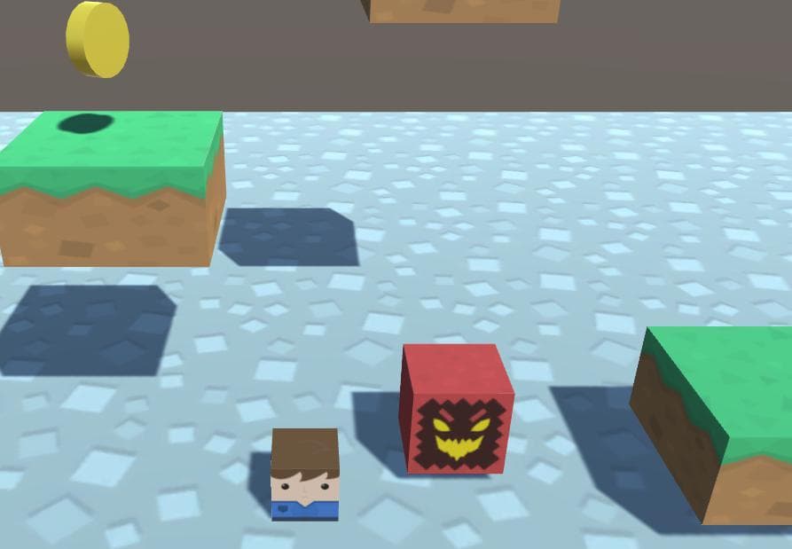 Simple 3D platformer screenshot 2