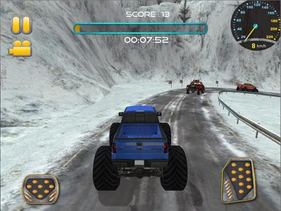 3D Monster Trucks Speed Racing Game screenshot 2