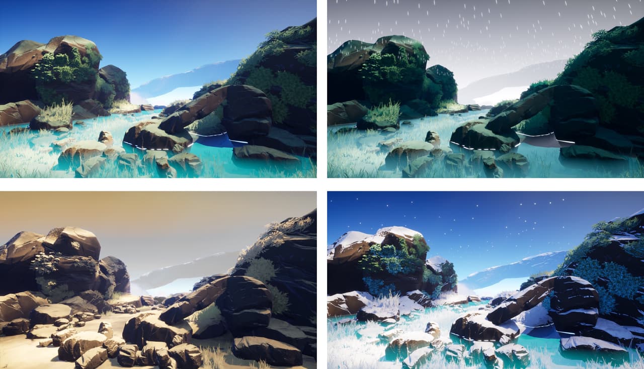 Stylized Dynamic Weather System screenshot 2