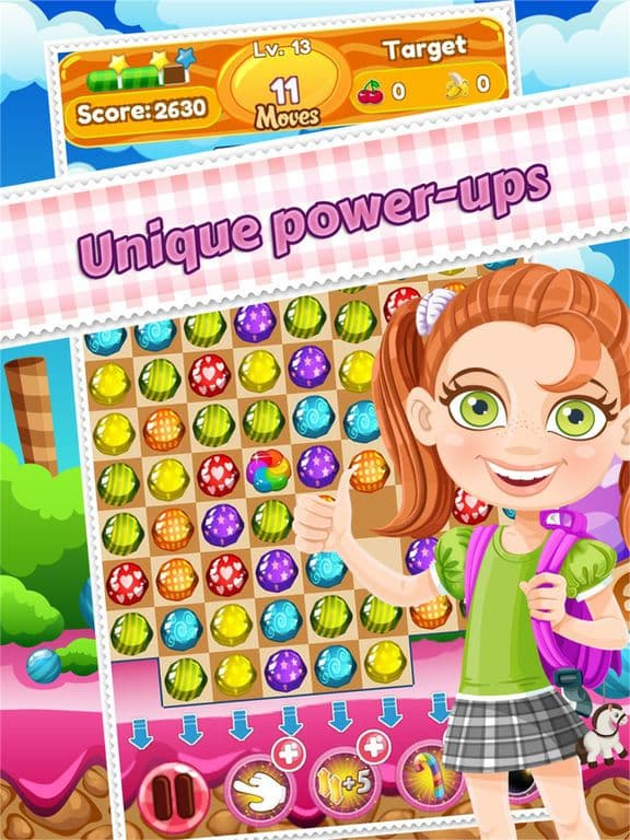 Sweet Sugar Ball Fruit Juice Splash screenshot 4