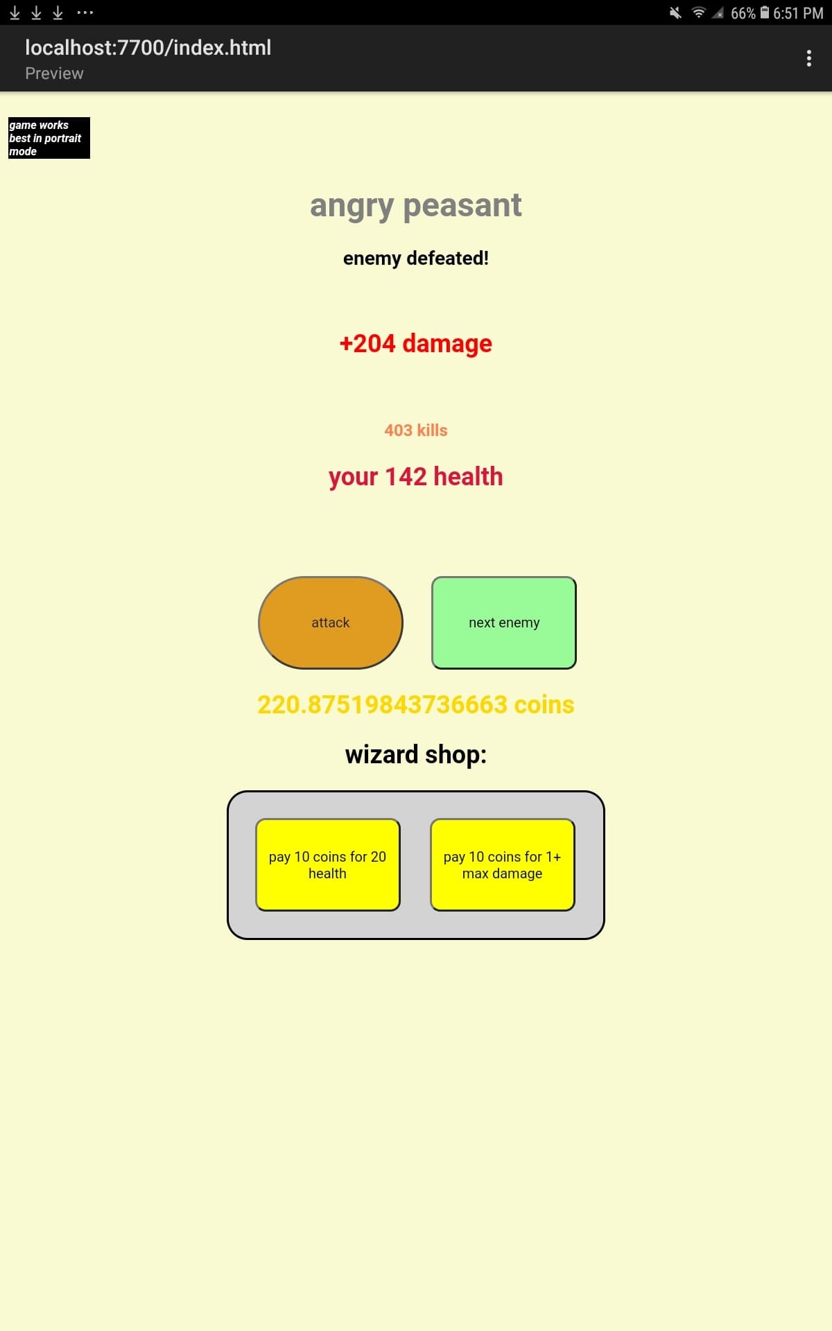 A Wizard vs The Forest