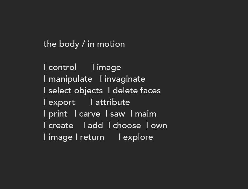 Corporeal Cartography