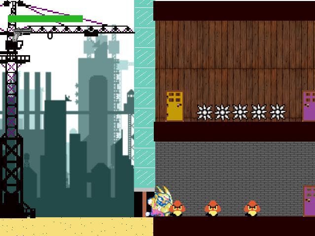 Super Mario City: Urban Fracas (Wireframe Prototype)