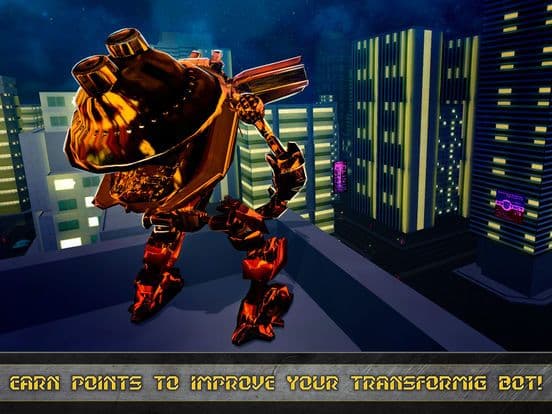 Future Robot Transform Train