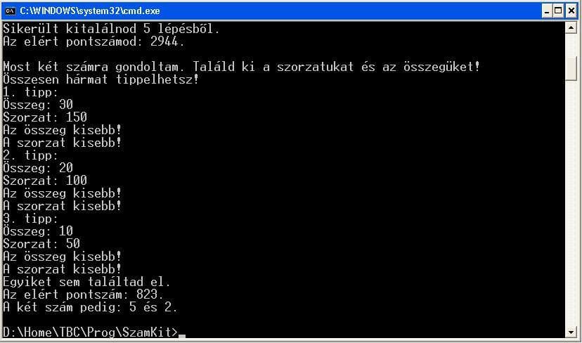 Számkitalálós játék (HUN)