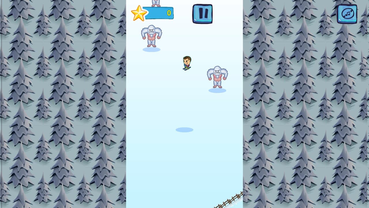 ZigZagging Ski screenshot 2