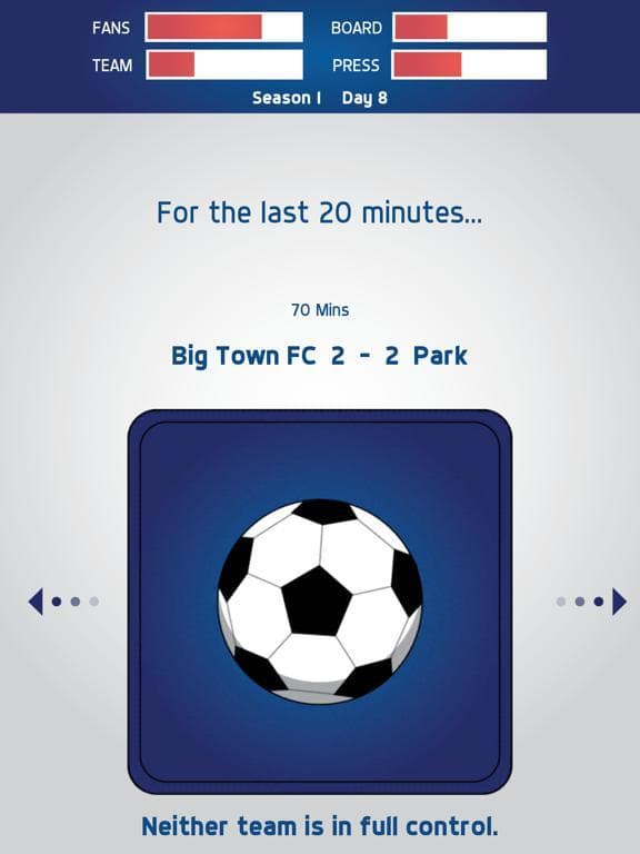 Swipe Manager: Soccer screenshot 3