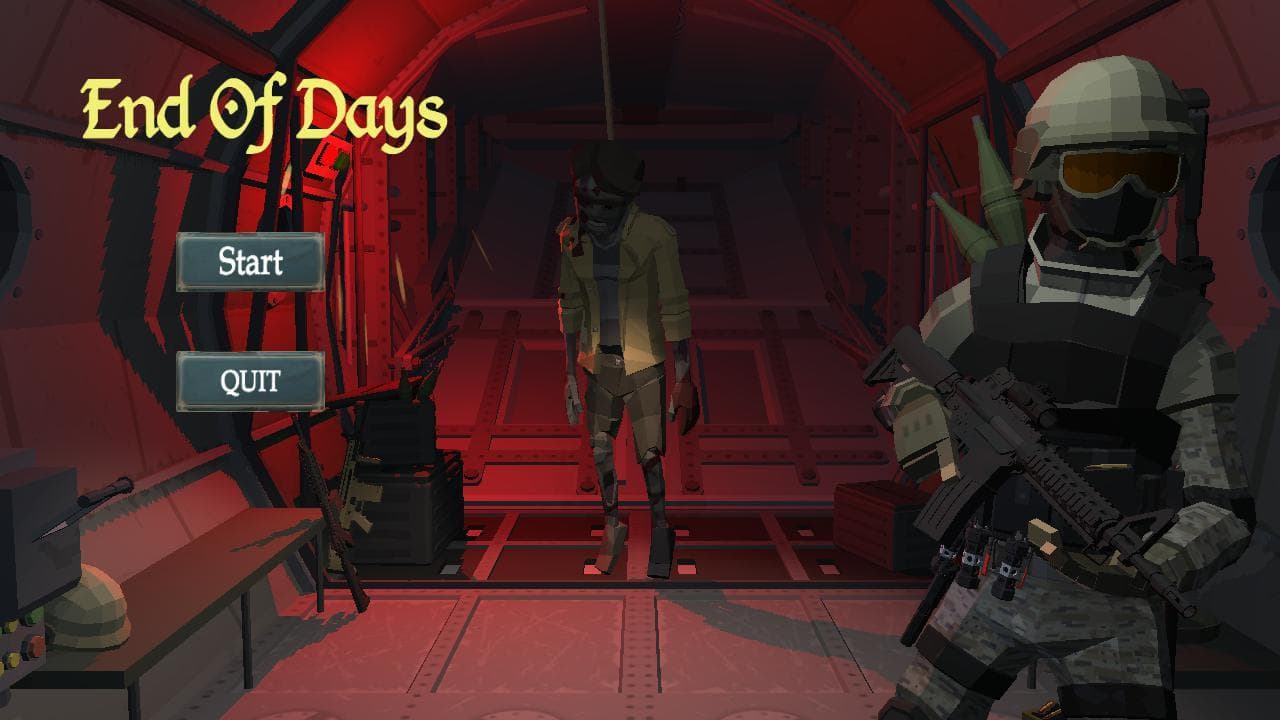 Ending Days: Polygon Zombie Survival screenshot 2