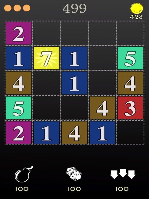 Number 7 - puzzle game screenshot 2