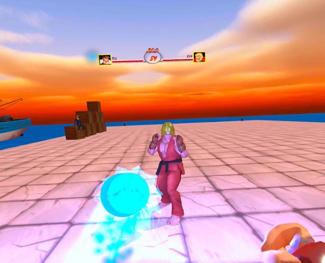 Street Fighter VR screenshot 2