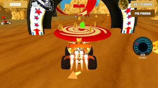 Cat Race Car Extreme Driving screenshot 6