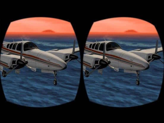 VR Airplane Flight Simulator for Google Cardboard screenshot 4