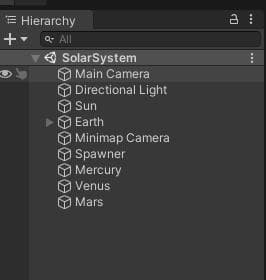 Solar System Project (skadali) screenshot 3