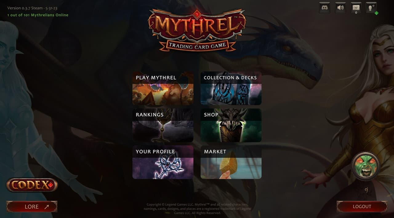 Mythrel screenshot 2