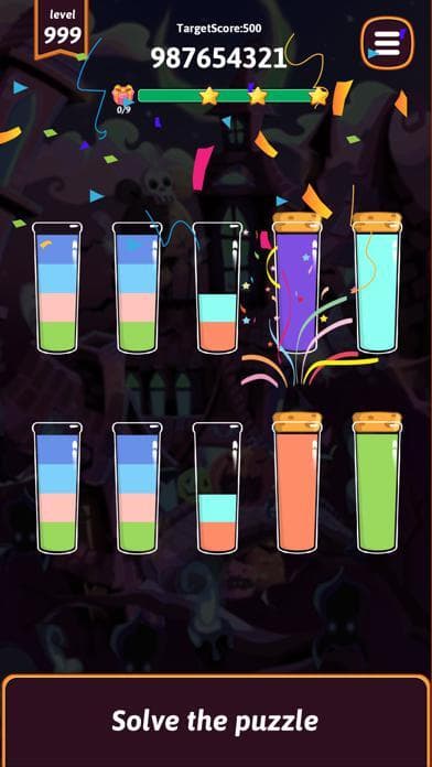 Liquid Sort - Rainbow Puzzle screenshot 2