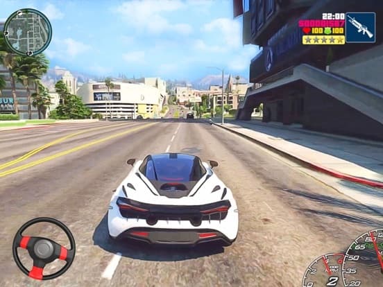 GTA 5 Open World Vice Town 3D screenshot 3