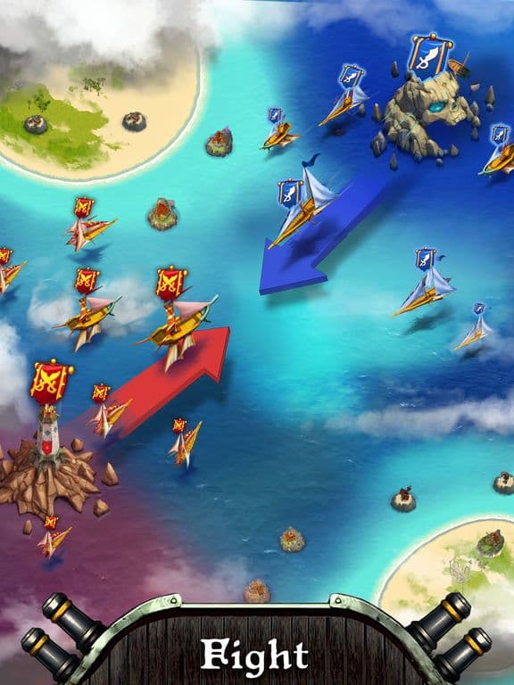 Pirate Sails: Tempest War screenshot 2