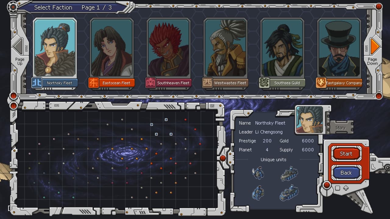Chaos Galaxy screenshot 2