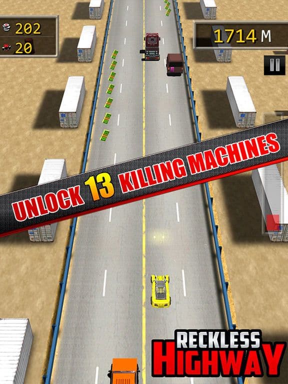 Reckless Highway - 3D Shooting And Racing Game screenshot 4