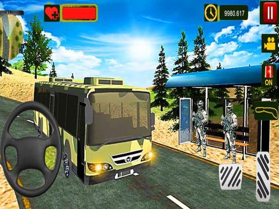 Army Bus:Military Parking 2018 screenshot 4