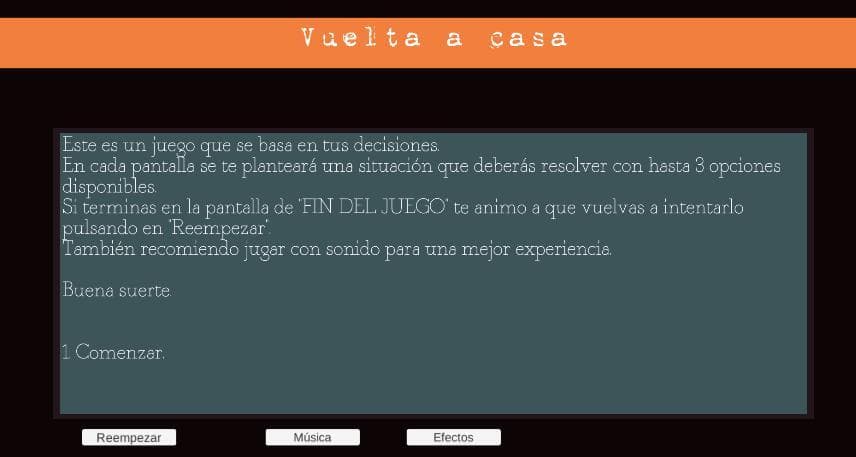 Vuelta a casa