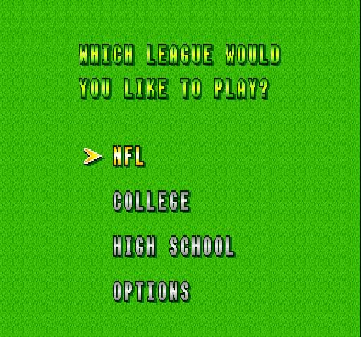 Super Play Action Football screenshot 4