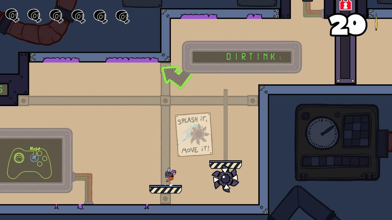 Splasher Early Demo screenshot 3
