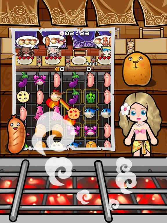 Happy BBQ 2 - new casual puzzle game screenshot 4