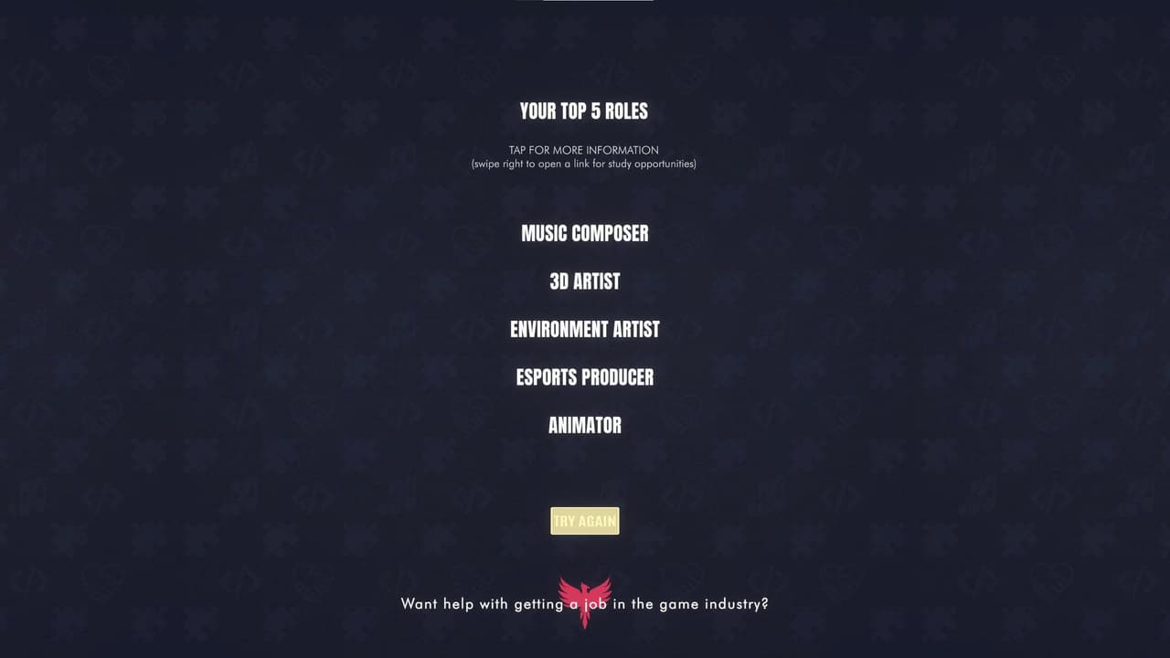 Game Career Swipe screenshot 5
