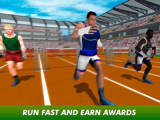 Athletics Running Race Game Full screenshot 4