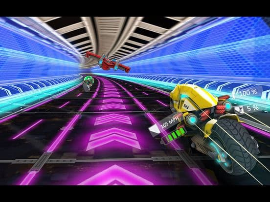 Futuristic Bike Racing Rider screenshot 3