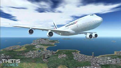 Flight Simulator 2017 FlyWings Free screenshot 2