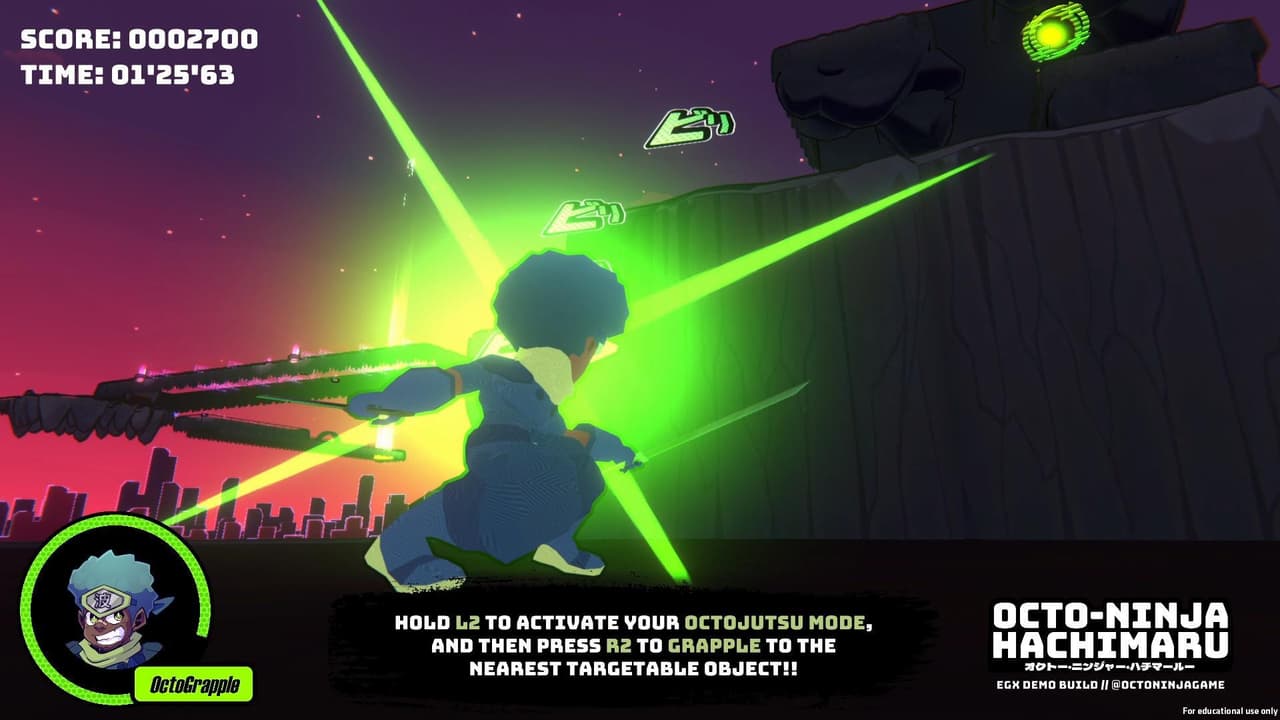 Octo-Ninja Hachimaru (EGX Demo) screenshot 2