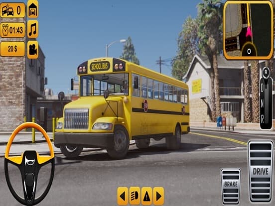 School Bus Simulator Drive 21 screenshot 2
