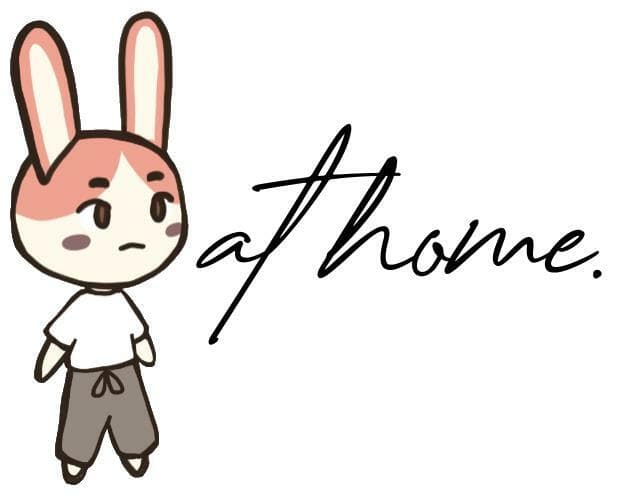 at home.