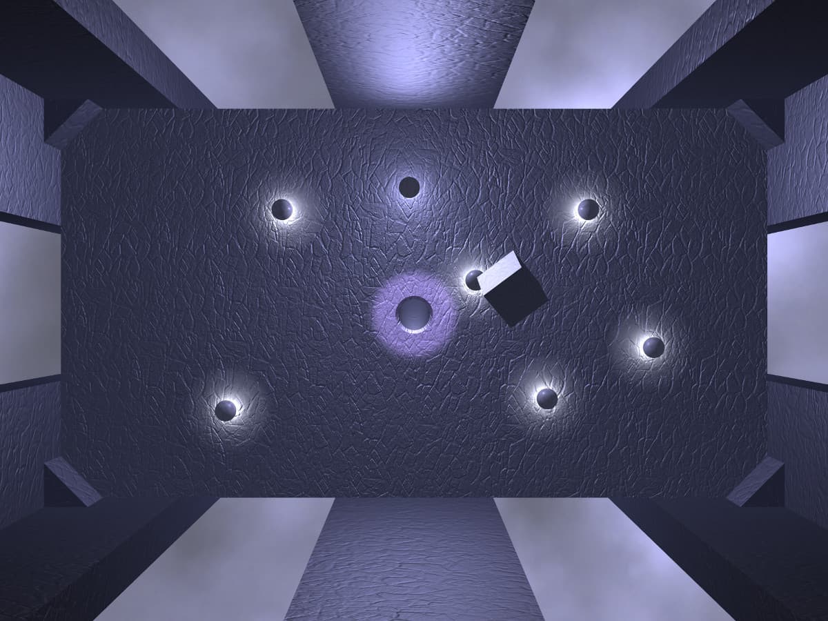 "Glow Ball" - The billiard puzzle game screenshot 4