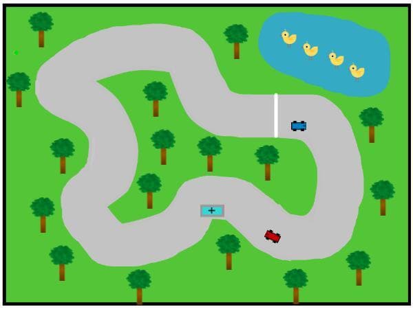 1v1 Car Racing