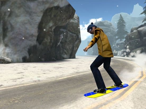 3D Snowboard Racing PRO - Full eXtreme Snowboarding Hero Version screenshot 5