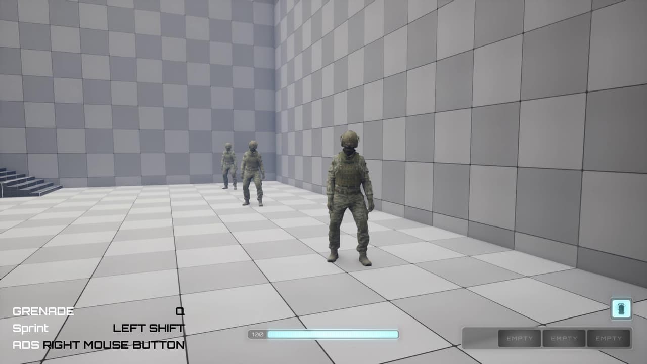 First Person Shooter - Lyra Game Demo screenshot 2