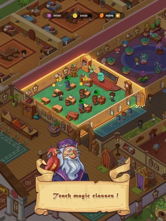 Idle Magic Academy screenshot 3