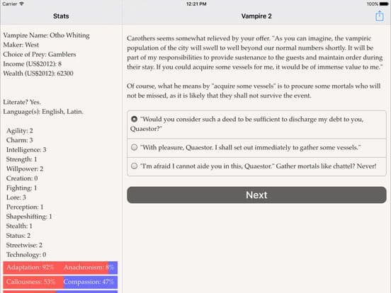 Choice of the Vampire 2 screenshot 3
