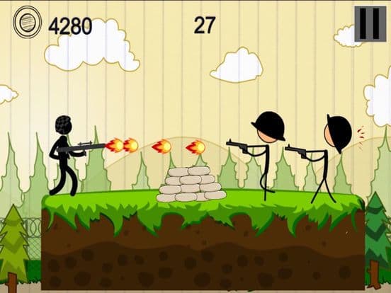A Stickman Shooter - Sniper Vs Shooting Assassin Soldiers screenshot 5