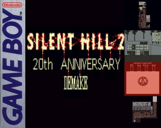 Silent Hill 2 20th Anniversary Demake for Gameboy