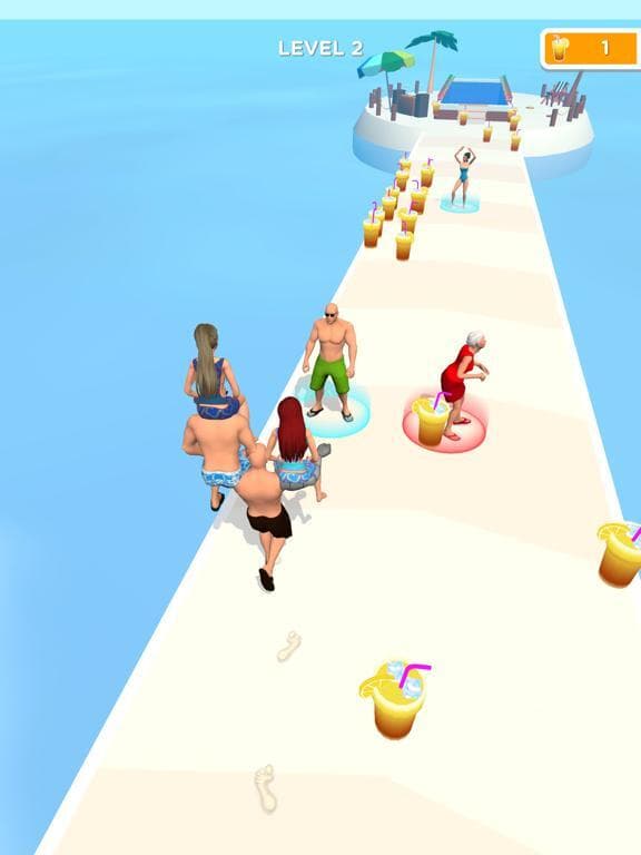 Beach Party Run 3D screenshot 4