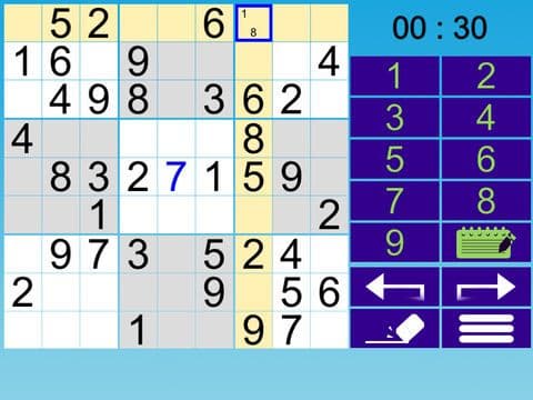 Easy Sudoku :-) screenshot 3