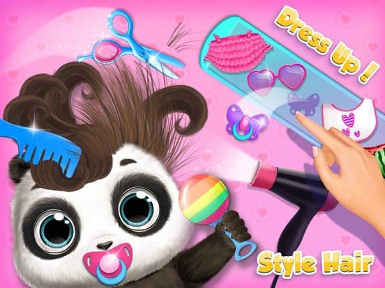 Panda Lu Baby Bear Care 2 - No Ads screenshot 5