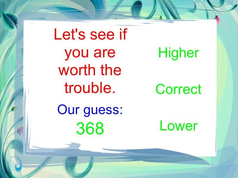 Number Wizard (Dreawy)