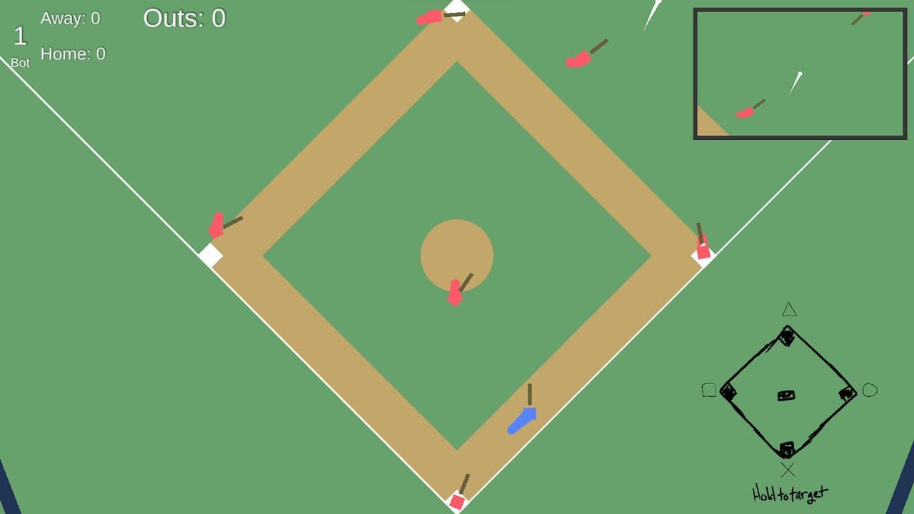 Batball: A Baseball* Game screenshot 4