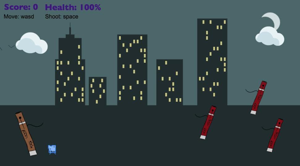 Angry Woodsticks