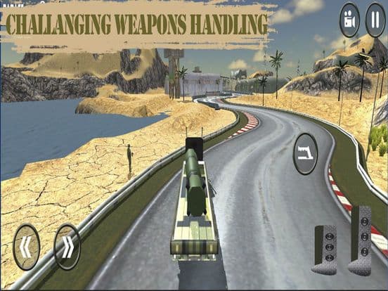 Army War Truck Parking: Battle Field Driver screenshot 4